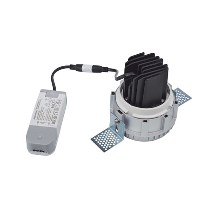 DMQ Trimless inbouwspot Moon 1 Rond Zwart - LED IP54