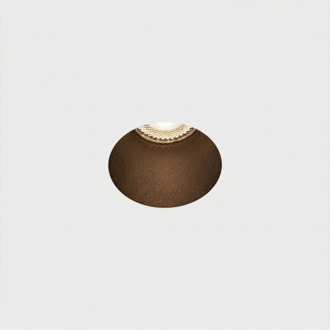 DMQ Trimless inbouwspot Myra Rond Matbrons - LED IP44 - Lage inbouwdiepte