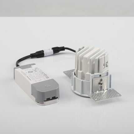 DMQ Trimless inbouwspot Myra Rond Wit - LED IP44 - Lage inbouwdiepte