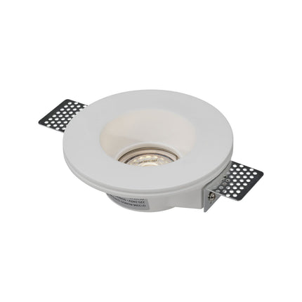 DMQ Trimless Inbouwspot Rondo Gips Rond - GU10