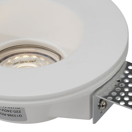 DMQ Trimless Inbouwspot Rondo Gips Rond - GU10