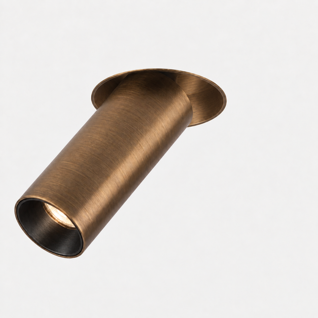 DMQ Trimless Richtspot Tube Myra – LED – Geborsteld Brons