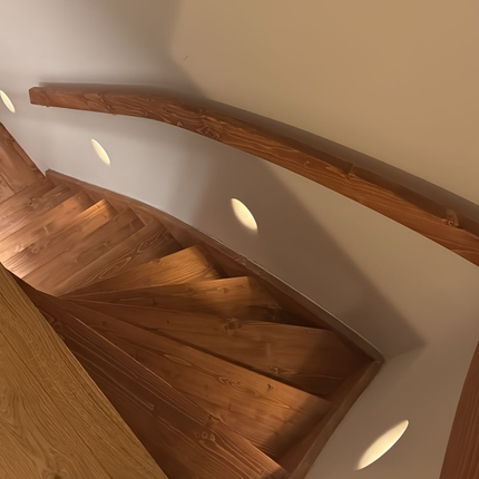 DMQ Trimless trapverlichting - Rond Gips - GU10