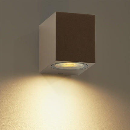 DMQ Wandlamp buiten Delmont 1 Mat Brons