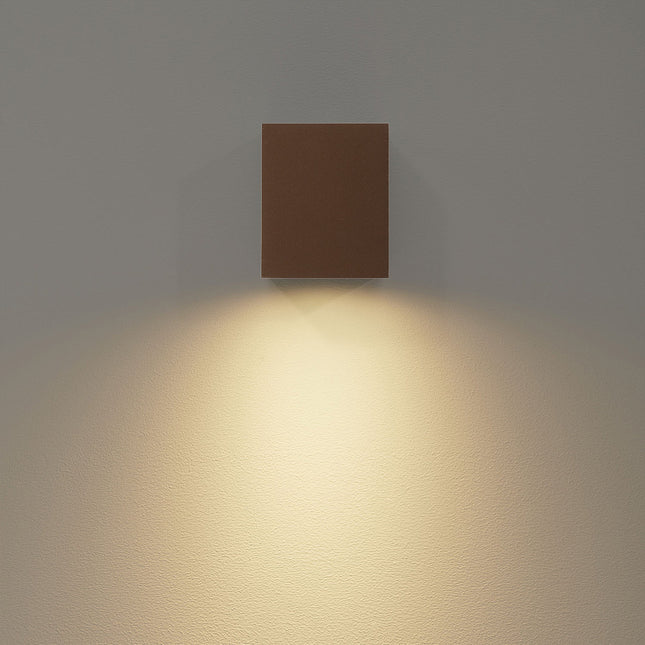 DMQ Wandlamp buiten Delmont 1 Mat Brons