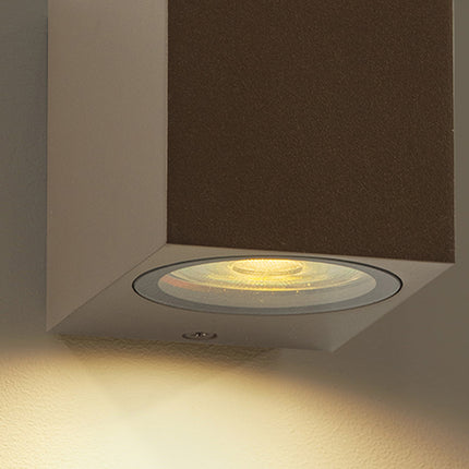 DMQ Wandlamp buiten Delmont 1 Mat Brons