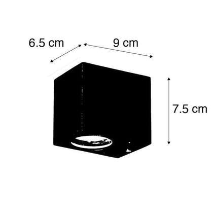 DMQ Wandlamp buiten Delmont 1 Wit