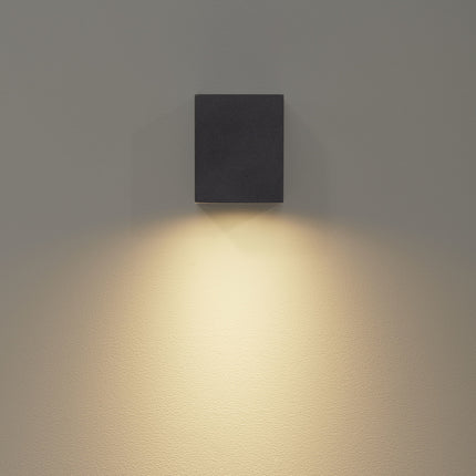 DMQ Wandlamp buiten Delmont 1 Zwart