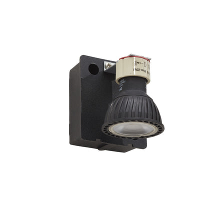 DMQ Wandlamp buiten Delmont 1 Zwart