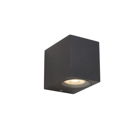DMQ Wandlamp buiten Delmont 1 Zwart