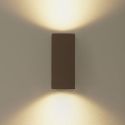 DMQ Wandlamp buiten Delmont 2 Mat Brons
