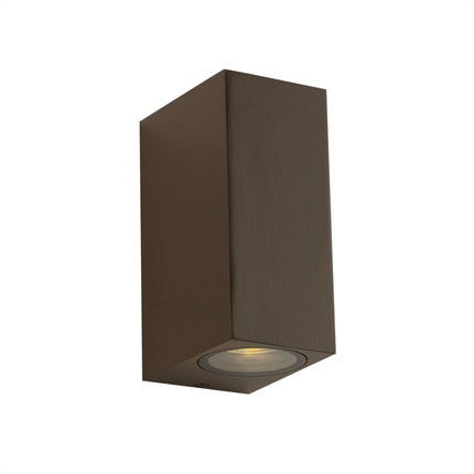 DMQ Wandlamp buiten Delmont 2 Mat Brons