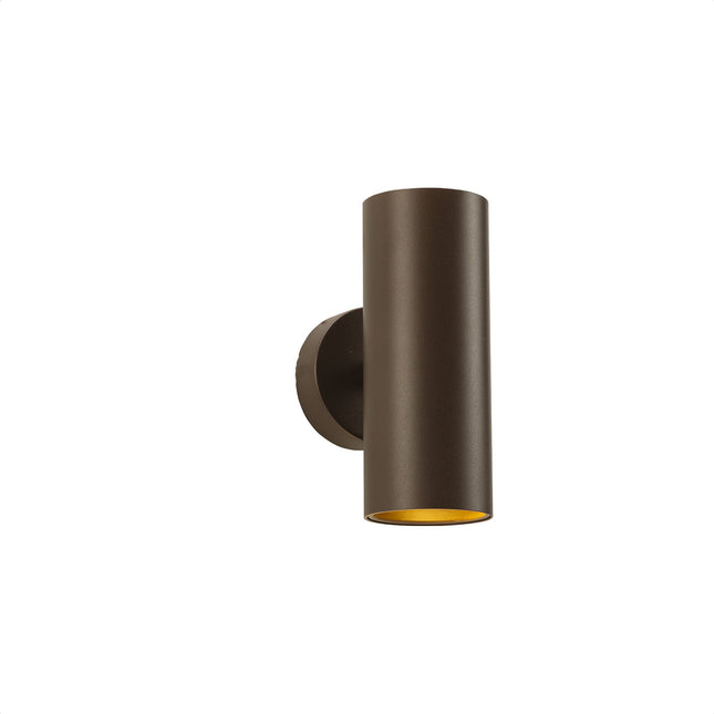 DMQ Wandlamp Elmont 2 Mat Brons Rond