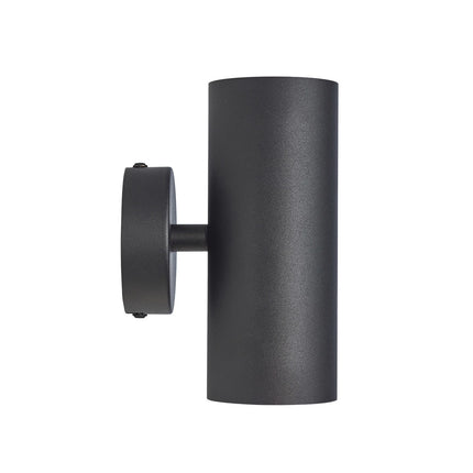 DMQ Wandlamp Elmont 2 Zwart Rond