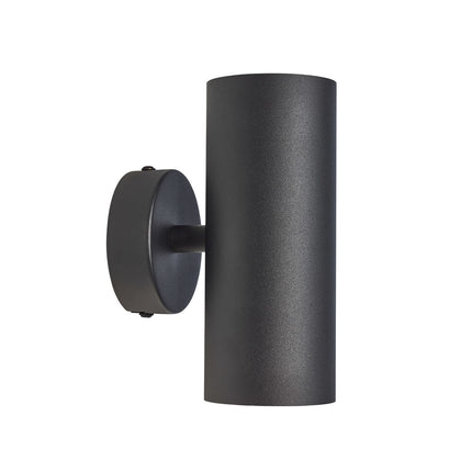 DMQ Wandlamp Elmont 2 Zwart Rond