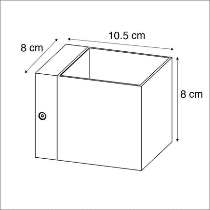 DMQ Wandlamp Fulton Wit