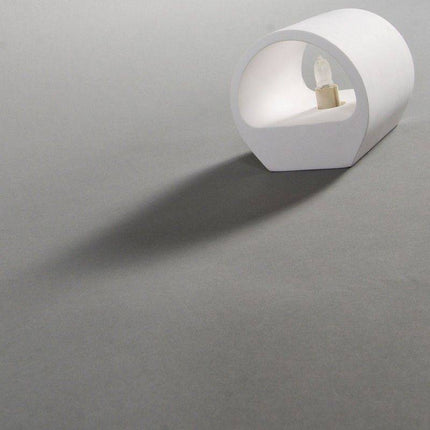 DMQ Wandlamp Gips Arles Ovaal
