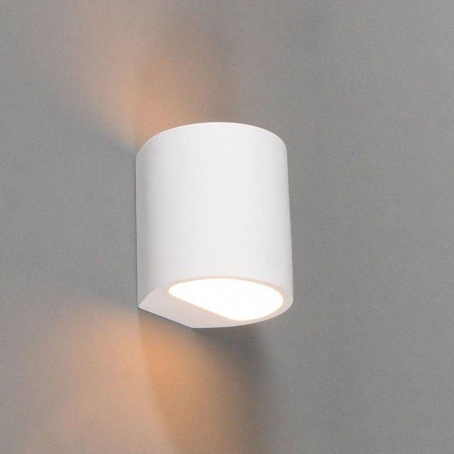 DMQ Wandlamp Gips Arles Ovaal