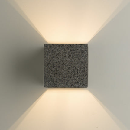 DMQ Wandlamp Macon Zwart Sandstone