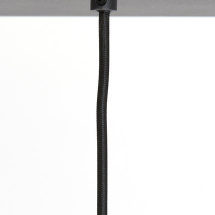 Light & Living Hanglamp 5L LEKAR Smoke Glas