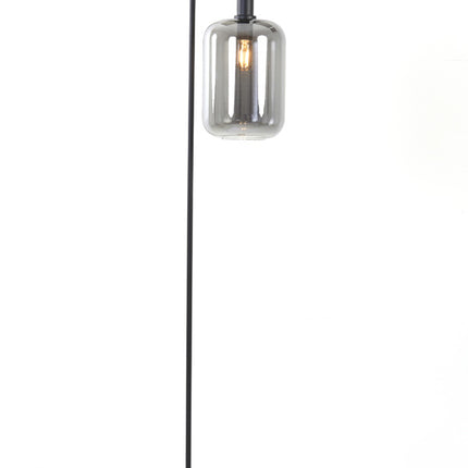 Light & Living Vloerlamp LEKAR Smoke Glas