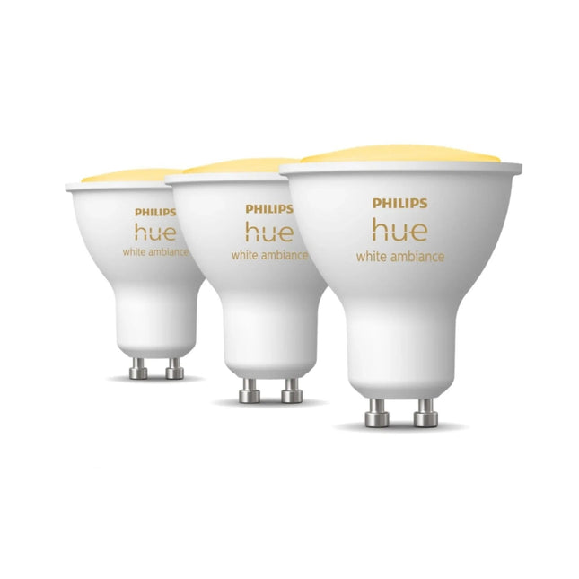 Philips Hue GU10 - White Ambiance - 3-Pack