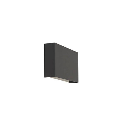 QAZQA Wandlamp Otan Zwart