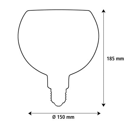 Segula Floating G150 - E27 - Clear
